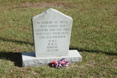 Brantley County Veterans Memorial. Click for full size. Brantley County Veterans Memorial image. Click for full size.