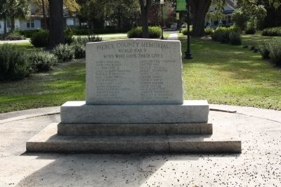 Pierce County World War 2 Memorial. Click for full size. Pierce County World War 2 Memorial image. Click for full size.