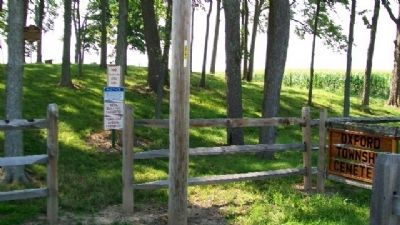 The Restoration Movement / Doty Settlement Cemetery Marker. Click for full size. The Restoration Movement / Doty Settlement Cemetery Marker image. Click for full size.