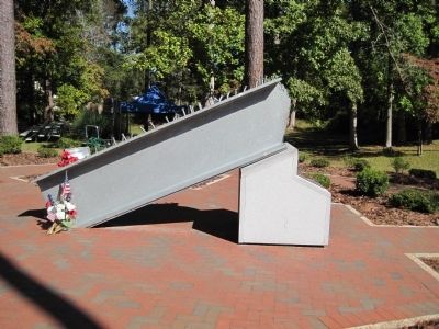 Onslow County 9/11 Memorial Marker. Click for full size. Onslow County 9/11 Memorial Marker image. Click for full size.