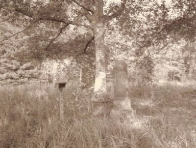 Fort Prince Marker -<br>Post to the Left Once Held the Marker image. Click for full size.