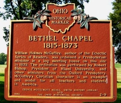 Bethel Chapel Marker. Click for full size. Bethel Chapel Marker image. Click for full size.