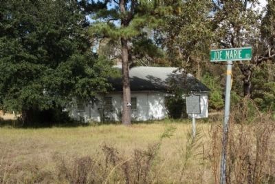 Pleasent Grove School at Joe Marie Road. Click for full size. Pleasent Grove School at Joe Marie Road image. Click for full size.