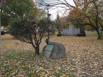 Hessian Encampment Marker. Click for full size. Hessian Encampment Marker image. Click for full size.