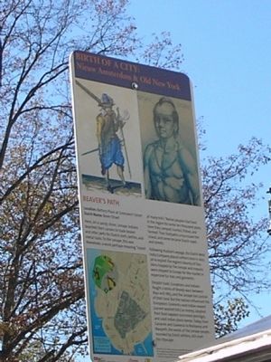 Beaver’s Path Marker. Click for full size. Beaver’s Path Marker image. Click for full size.