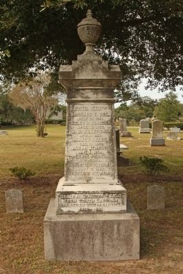 South Carolina Generals Memorial Marker, east face image. Click for full size.