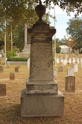 South Carolina Generals Memorial west face image. Click for full size.