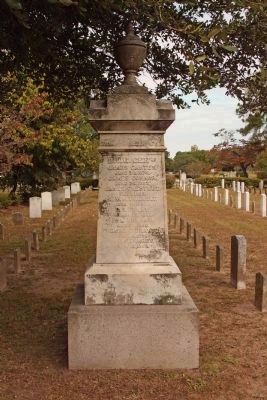 South Carolina Generals Memorial , south face - died since the war.. continued image. Click for full size.