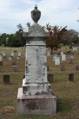 South Carolina Generals Memorial ,east face - died since the war.. continued image. Click for full size.