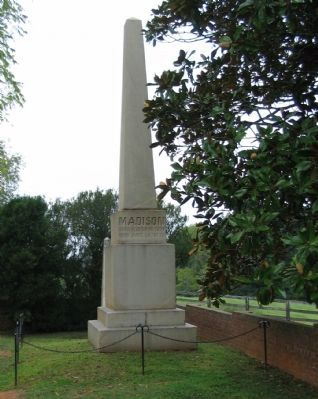 Grave of James Madison image. Click for full size.