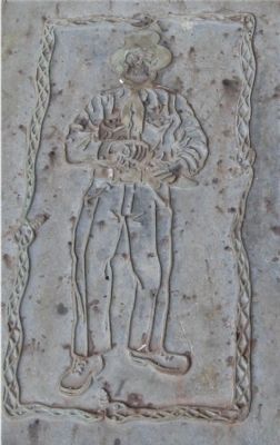 Close-Up of Relief Art on Marker. Click for full size. Close-Up of Relief Art on Marker image. Click for full size.