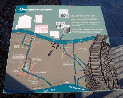 Overshot Waterwheel Marker. Click for full size. Overshot Waterwheel Marker image. Click for full size.