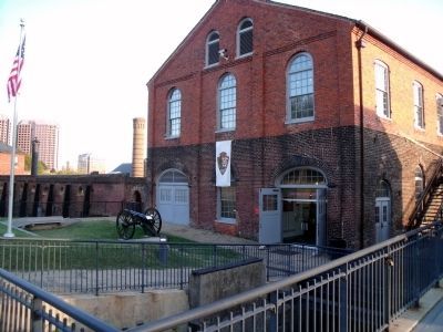 The Pattern Building now serves as the NPS Visitor Center.. Click for full size. The Pattern Building now serves as the NPS Visitor Center. image. Click for full size.