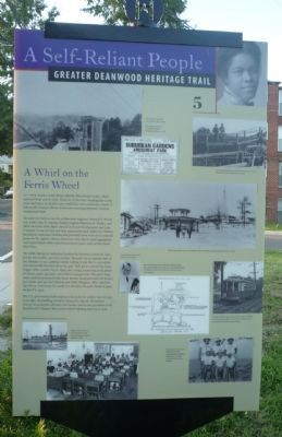 A Whirl on the Ferris Wheel Marker. Click for full size. A Whirl on the Ferris Wheel Marker image. Click for full size.