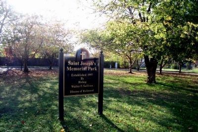 Saint Joseph's Memorial Park image. Click for full size.
