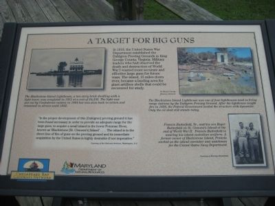 A Target for Big Guns Marker. Click for full size. A Target for Big Guns Marker image. Click for full size.