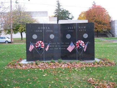 Middletown Korea Vietnam Monument. Click for full size. Middletown Korea Vietnam Monument image. Click for full size.