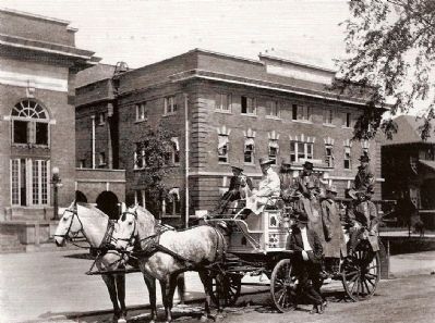 Abbeville Fire Department<br>In Front of the Abbeville Opera House image. Click for full size.
