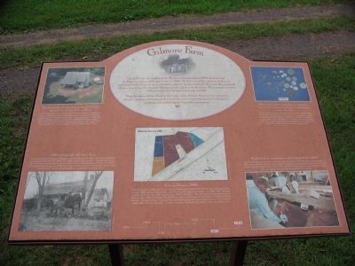 Gilmore Farm Marker. Click for full size. Gilmore Farm Marker image. Click for full size.