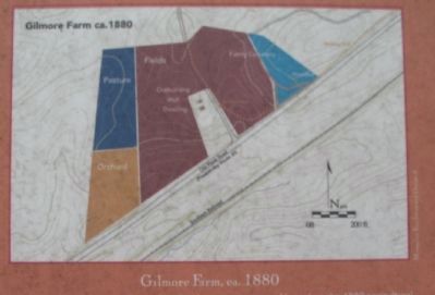 Crop Distribution at the Gilmore Farm, ca. 1880 image. Click for full size.