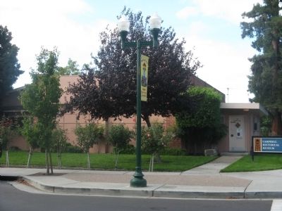 Fire House #1 and Marker. Click for full size. Fire House #1 and Marker image. Click for full size.
