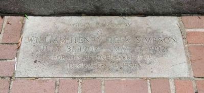 Abbeville County Confederate Monument - West Footstone image. Click for full size.