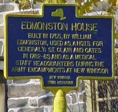Edmonston House Marker image. Click for full size.