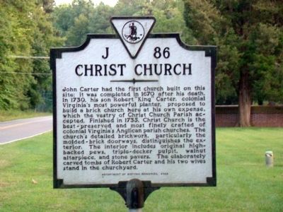 Christ Church Marker image. Click for full size.