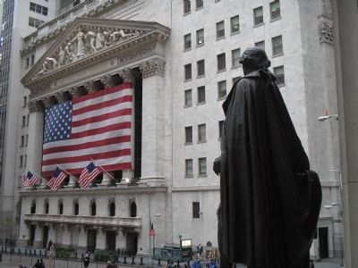 NYSE from Federal Hall image. Click for full size.