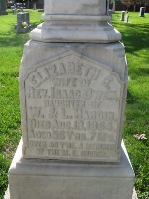Elizabeth G. (Side 2). Click for full size. Elizabeth G. (Side 2) image. Click for full size.