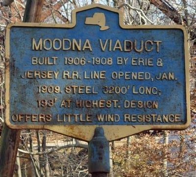 Moodna Viaduct Marker. Click for full size. Moodna Viaduct Marker image. Click for full size.