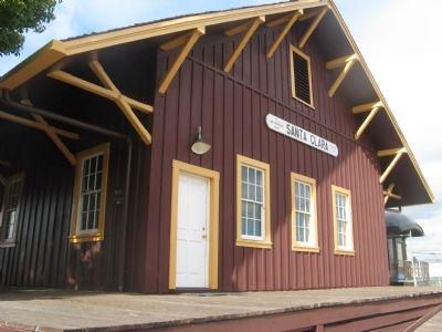 Santa Clara Depot. Click for full size. Santa Clara Depot image. Click for full size.