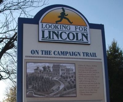 Top Section - - On The Campaign Trail Marker. Click for full size. Top Section - - On The Campaign Trail Marker image. Click for full size.
