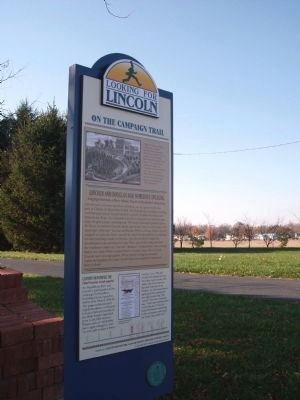 Full View - - On The Campaign Trail Marker. Click for full size. Full View - - On The Campaign Trail Marker image. Click for full size.