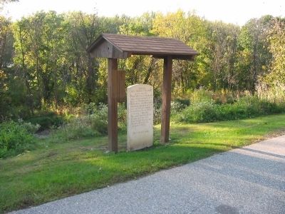Site of Red Bird's Village Marker. Click for full size. Site of Red Bird's Village Marker image. Click for full size.