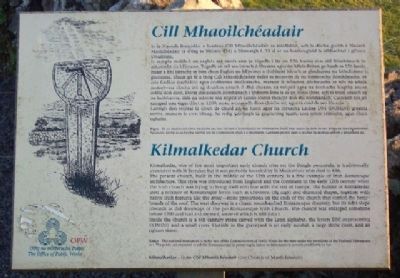 Kilmalkedar Church / Cill Mhaoilchadair Marker image. Click for full size.