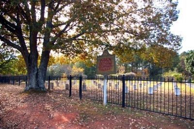 Confederate Cemetery Marker. Click for full size. Confederate Cemetery Marker image. Click for full size.