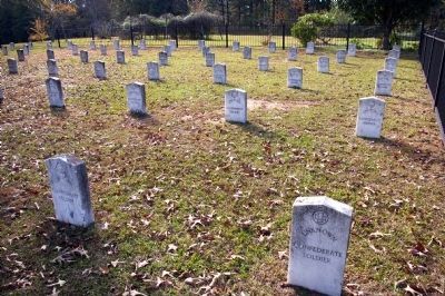 Confederate Cemetery at Milner. Click for full size. Confederate Cemetery at Milner image. Click for full size.
