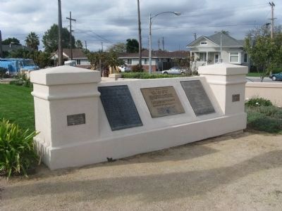 Santa Clara Mission Markers. Click for full size. Santa Clara Mission Markers image. Click for full size.