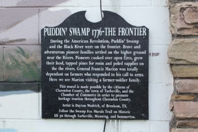 Puddin� Swamp 1776 – The Frontier Marker image. Click for full size.