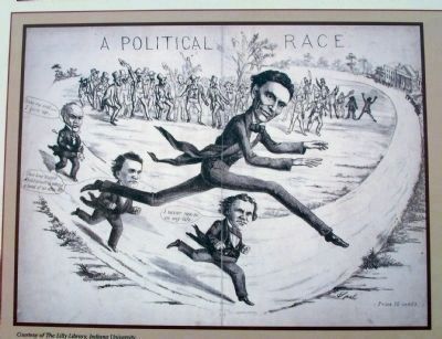 Close-up Photo - Illustration of : ' A Political Race ' image. Click for full size.