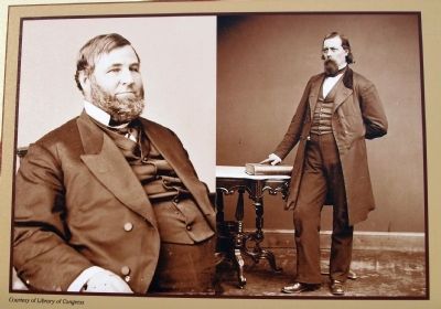 Close-up Photo - - ' Judge David Davis -&- Ward Hill Lamon '. Click for full size. Close-up Photo - - ' Judge David Davis -&- Ward Hill Lamon ' image. Click for full size.
