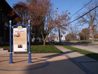 Looking West - - Warner's Memories / Marker. Click for full size. Looking West - - Warner's Memories / Marker image. Click for full size.