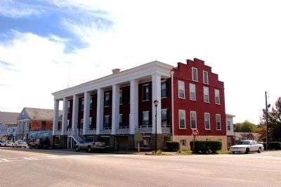 Old Eagle Tavern and Marker. Click for full size. Old Eagle Tavern and Marker image. Click for full size.