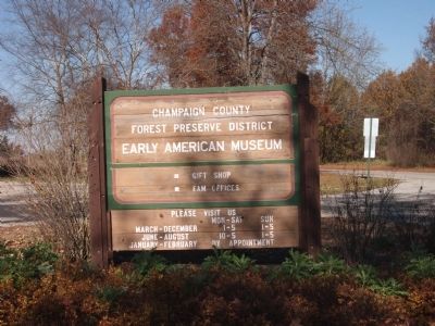 Sign - Early American Museum. Click for full size. Sign - Early American Museum image. Click for full size.
