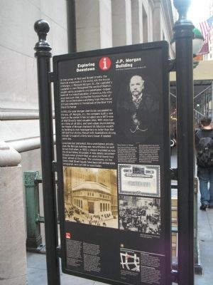 J.P. Morgan Building Marker image. Click for full size.