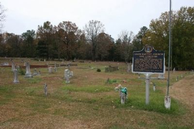 Union Baptist Church And Cemetery Marker image. Click for full size.