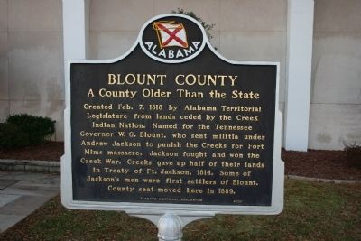 Blount County Marker image. Click for full size.