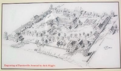 Fayetteville Arsenal Drawing on Marker image. Click for full size.