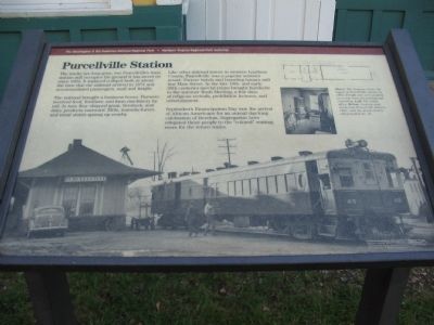Purcellville Station Marker image. Click for full size.